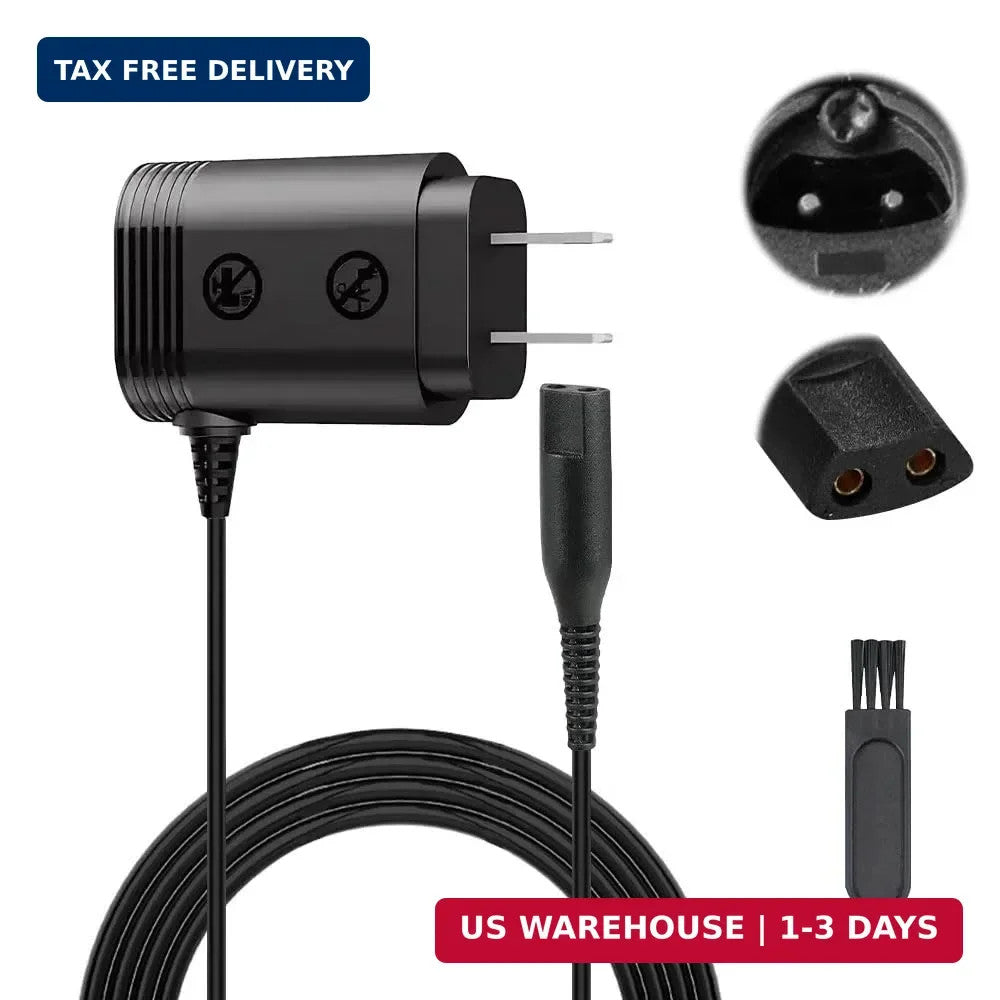 12V Braun Shaver Charger Power Adapter for Series 1-9 Electric Razors