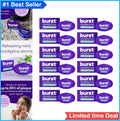 Travel Mint Expanding Dental Floss Pack - 12 Mini Containers, 5.5 Yards