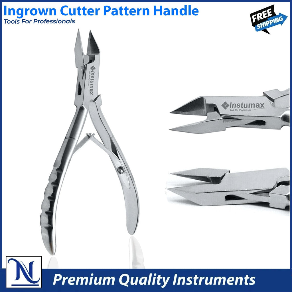 Professional Ingrown Toenail Nipper - Fine Point Precision Cutter for Thick & Curved Nails