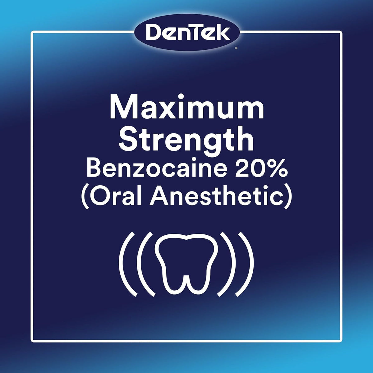 Instant Oral Pain Relief Kit with Benzocaine – 50 Treatments, Maximum Strength