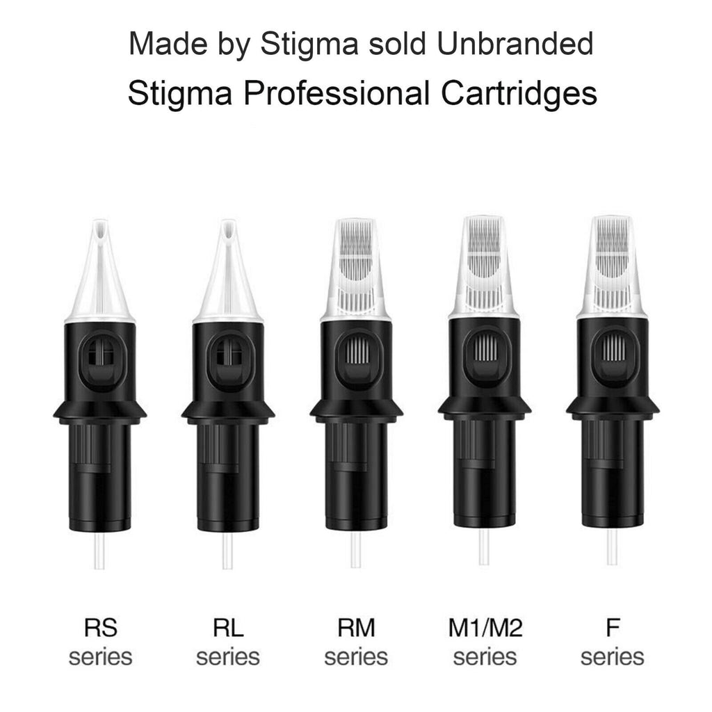 Tattoo Cartridge Needles #10 #12, 20-Pack, Sterile Disposable Pro 3rd Generation