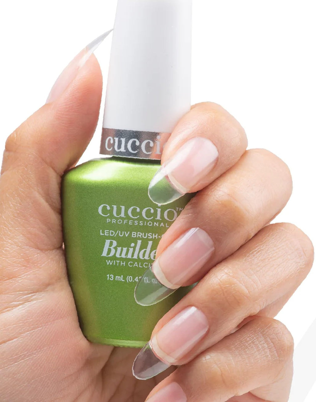 Brush-On Builder Gel with Calcium for Nails - Clear 0.44 Fl Oz