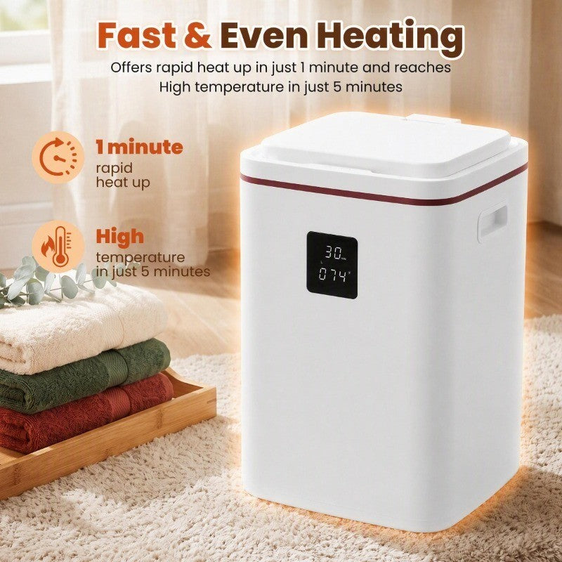 Electric Towel Warmer - Wall-Mounted Bathroom Heater for Towels