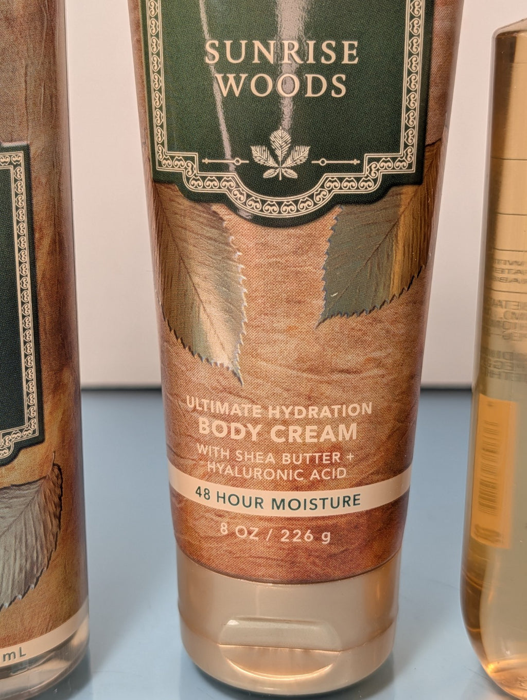 Bath & Body Works Sunrise Woods Mist Wash Lotion & Body Cream Set