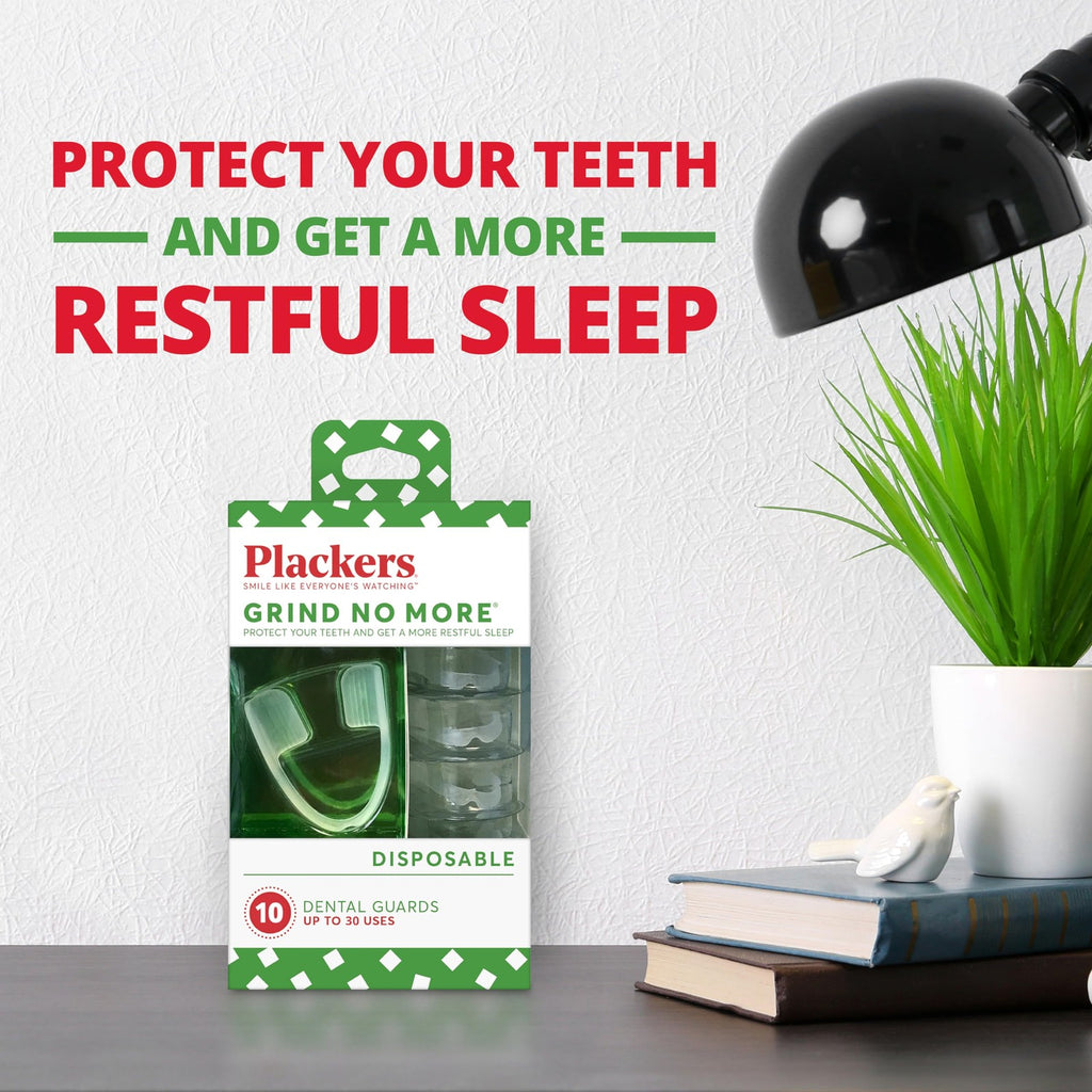 Disposable Night Guard for Teeth Grinding - 10 Count, Ready-to-Wear, BPA Free