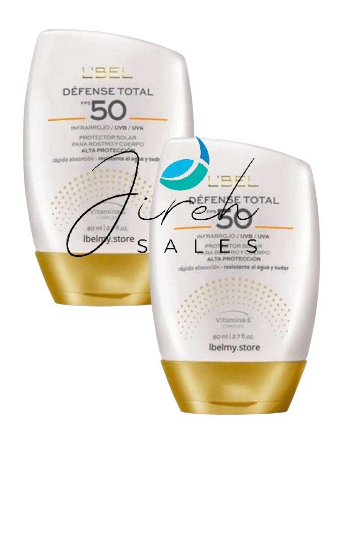 SPF Sunscreen for Face & Body, Water-Resistant, Collagen & Antioxidants, 2 Pack 2.7 fl oz