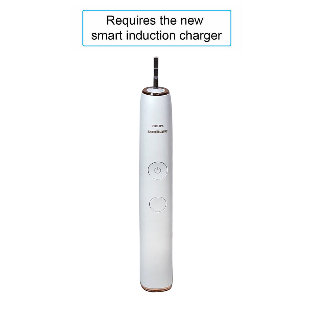 Electric Toothbrush Handle for Philips Sonicare DiamondClean Smart 9500 Series - White
