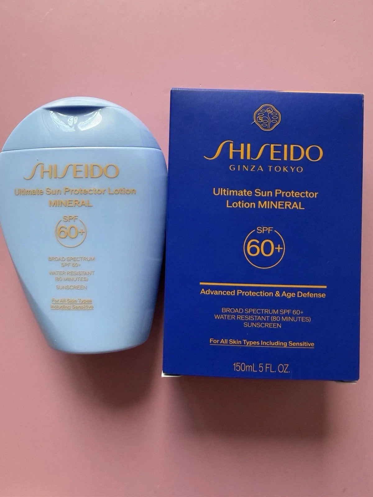 Mineral Sun Protector Lotion SPF 60+ 150ml - Water-Resistant, Broad Spectrum