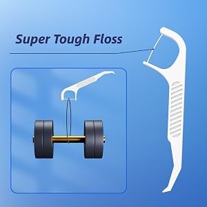 Orthodontic Floss Picks for Braces – 100 Count Dental Flossers