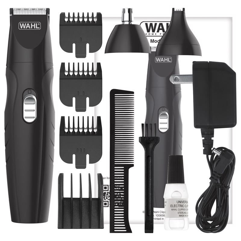 Cordless All-In-One Beard Trimming Kit with Multiple Attachments - Wahl