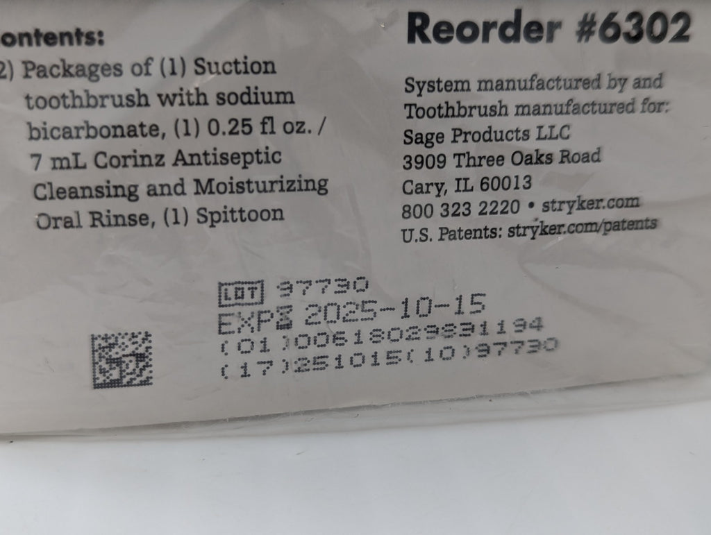 Self Oral Care Toothbrushes 2 Pack - Expires 10/15/2025