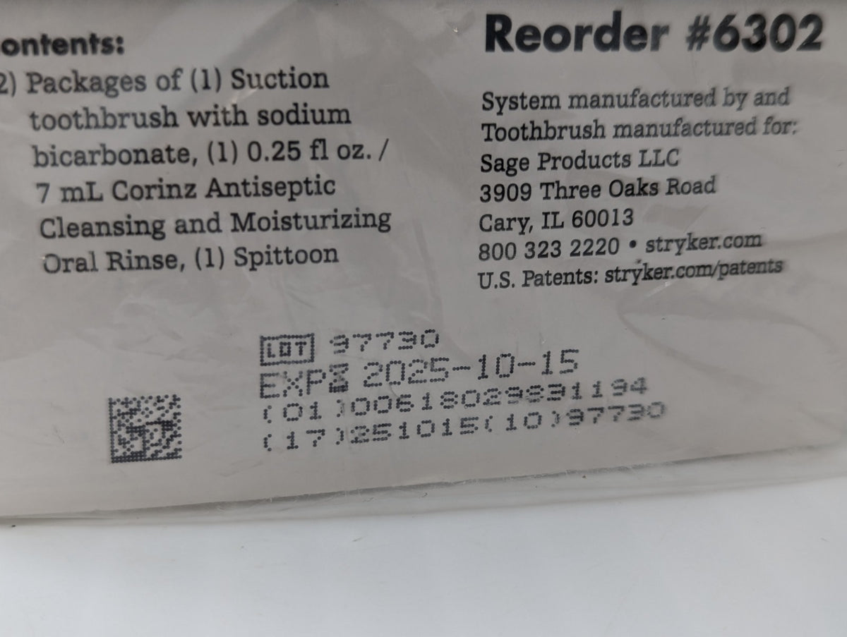 Self Oral Care Toothbrushes 2 Pack - Expires 10/15/2025
