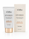 Waterproof Pink Tone-Up Sun Cream SPF50+ for Brightening & UV Protection - 50ml