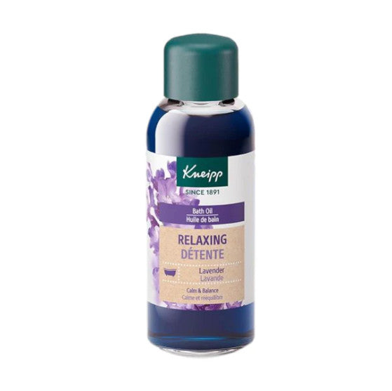 Relaxing Lavender Bath Oil - Calming Aromatherapy for Stress Relief 0.67 fl oz