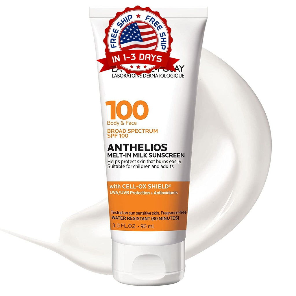 SPF 100 Facial Sunscreen Hydrating Oil-Free Broad Spectrum Sunblock