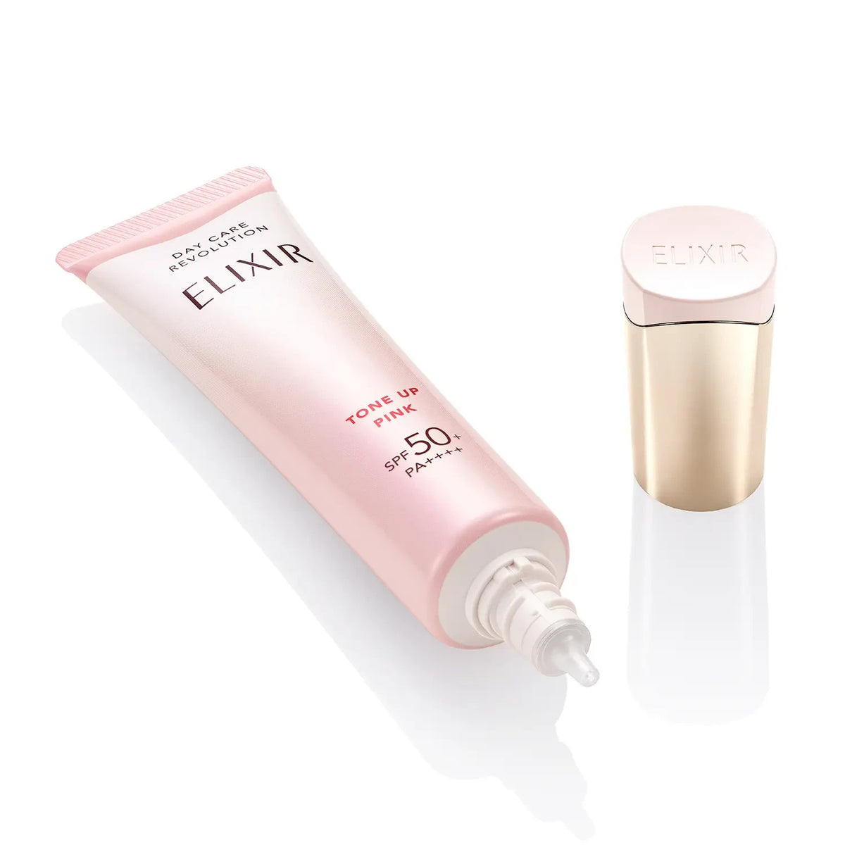 Shiseido Elixir Day Care Pink SPF50+ PA++++ 35g - Brightening & UV Protection