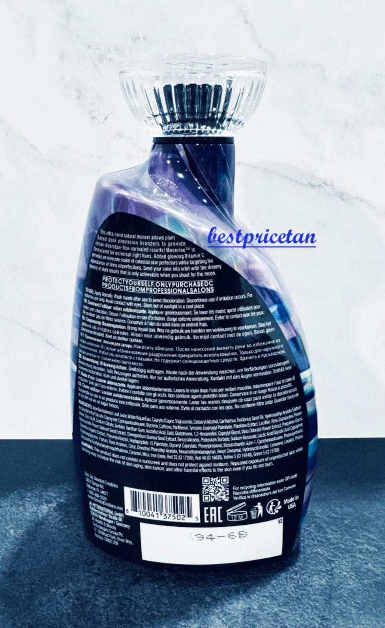 Devoted Creations Moonrise Ultra Vivid Natural Bronzer Tanning Lotion 13.5 oz