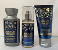 Bath & Body Works Dream Bright Travel Gift Set - Mist, Body Cream & Shower Gel