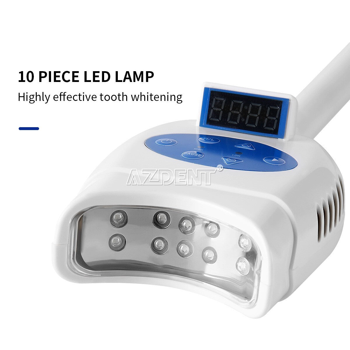 Dental Lamp with 10 Blue LED Lights - Professional Oral Care Device