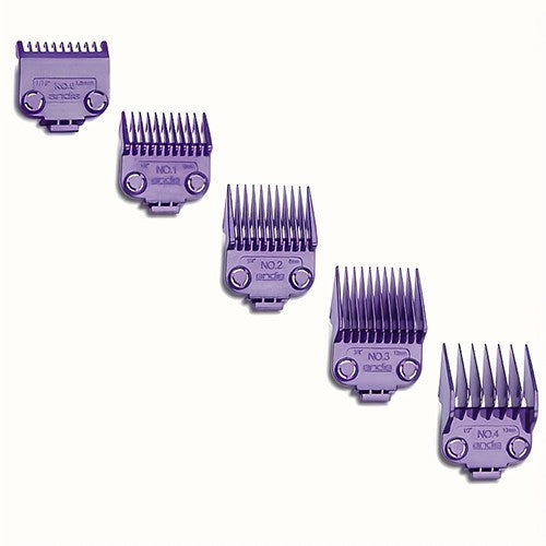 Magnetic Clipper Guard Set for Hair Clippers and Trimmers - 5 Pieces