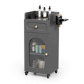 Salon Mobile Trolley Cart with Glass Door & Lockable Storage
