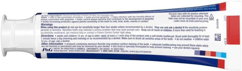 Crest Pro-Health Deep Clean Mint Toothpaste 5.1 oz Tube - Cavity & Gum Care