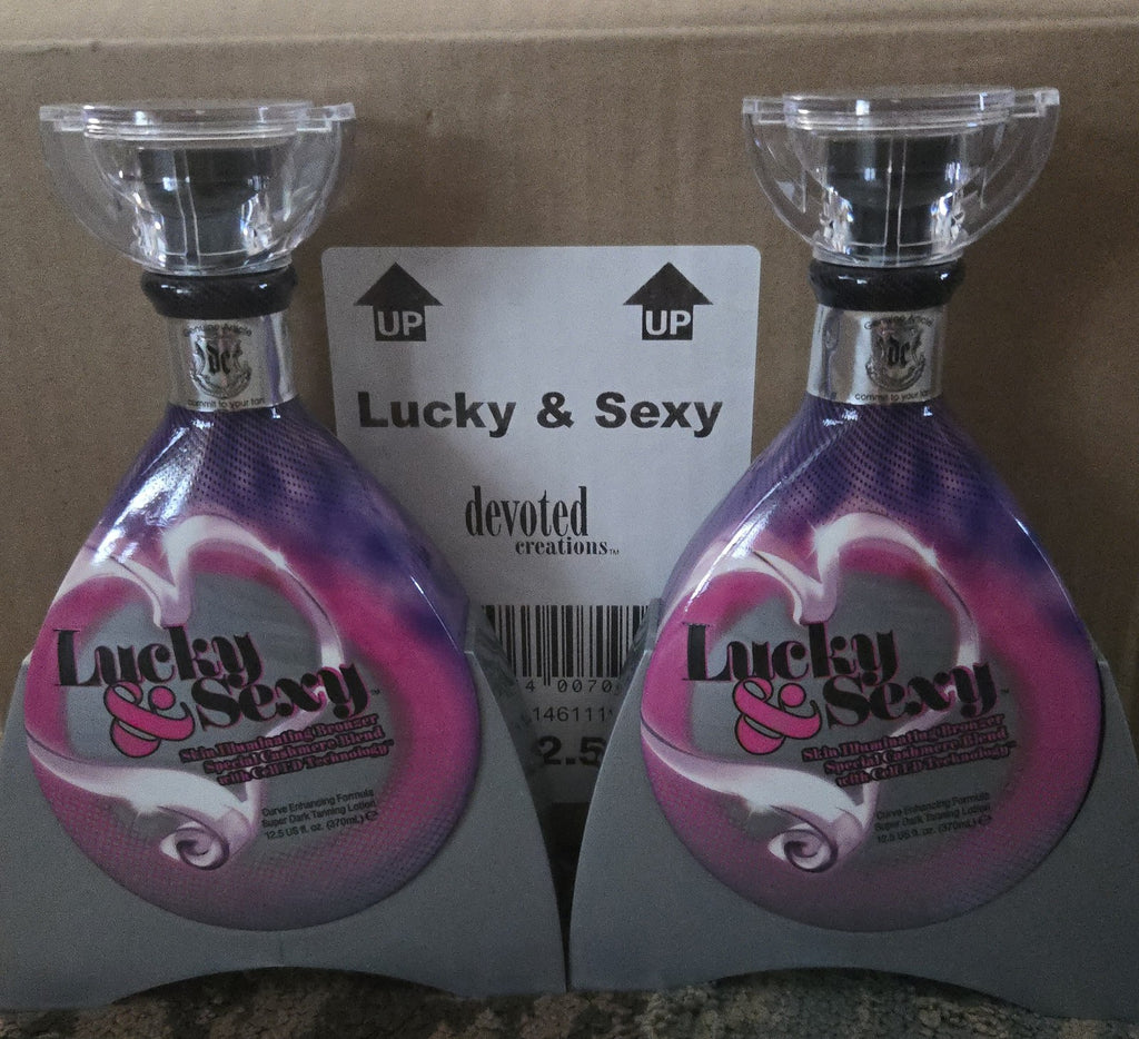 Lucky & Sexy Cashmere Bronzer Tanning Lotion - Pack of 2