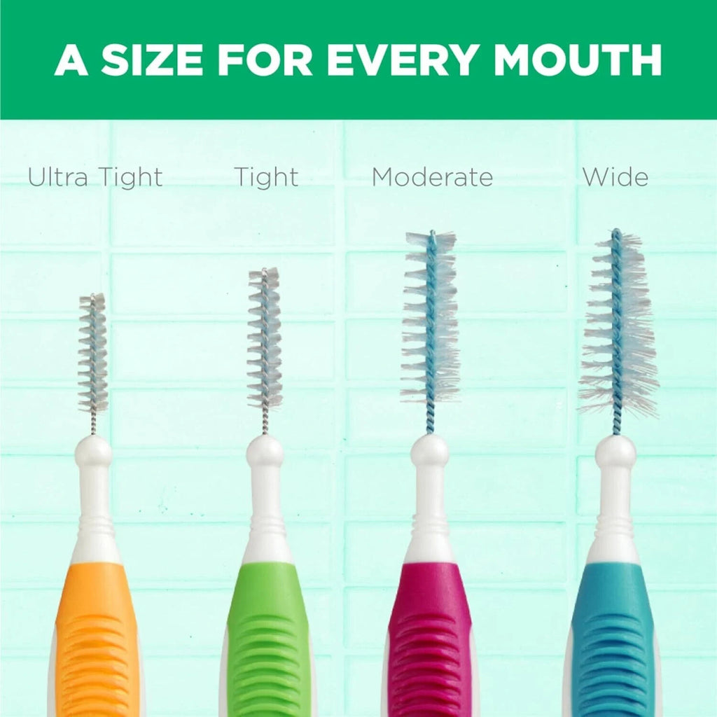 Proxabrush Go-Betweens Interdental Brushes - Soft Bristles, Moderate Spacing