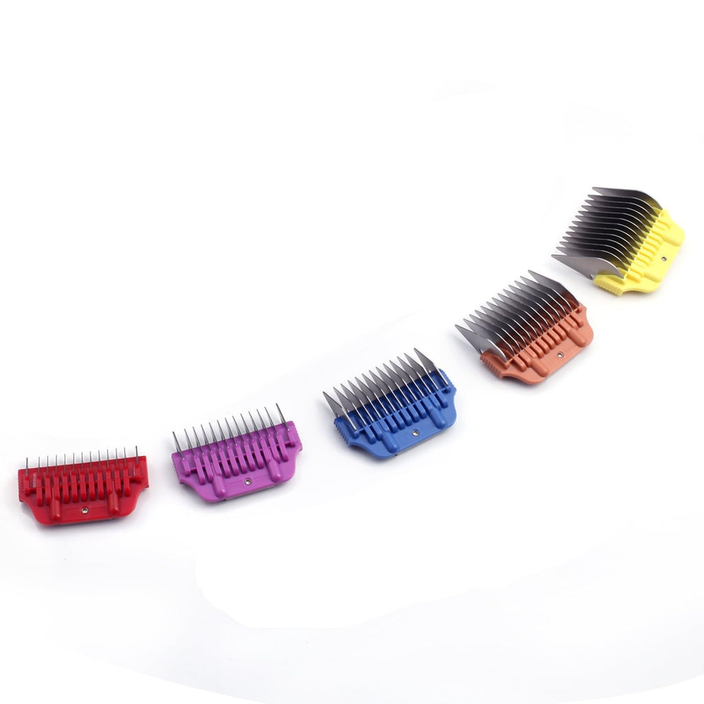 Dog Grooming Clippers Guard Set Stainless Steel Wide Comb Attachments for A5 Series
