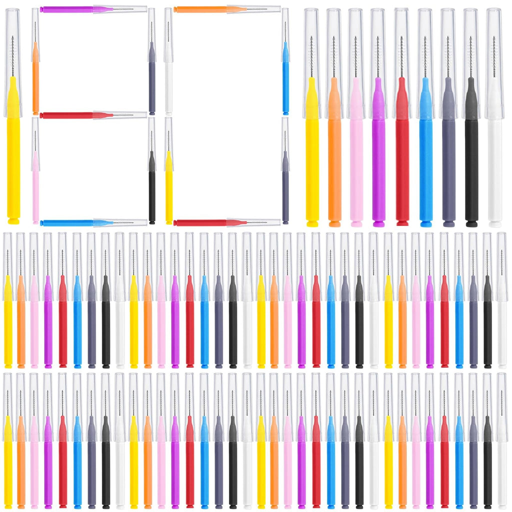 Interdental Braces Cleaning Brushes 180 Pack Soft Bristled Flossers for Oral Care
