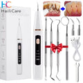 Ultrasonic Tooth Cleaner Tartar Remover with LED Light for Dental Hygiene