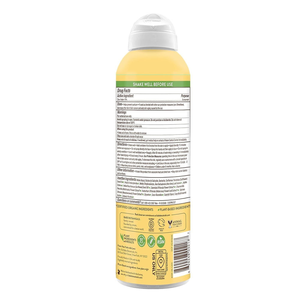 SPF 30 Sunscreen Spray - Water-Resistant, Fast Absorbing, 6 oz
