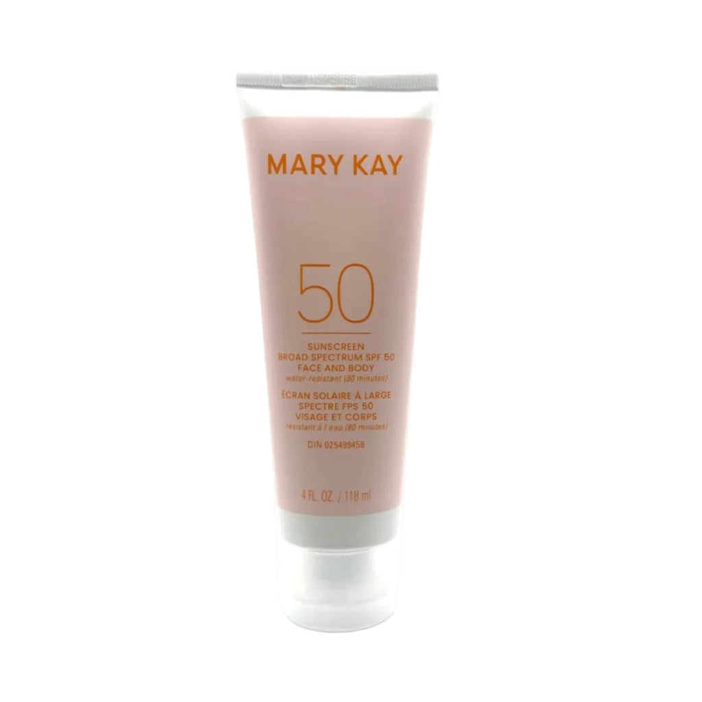 Broad Spectrum SPF 50 Sunscreen for Face & Body - 2 Pack, 4 Fl Oz Each