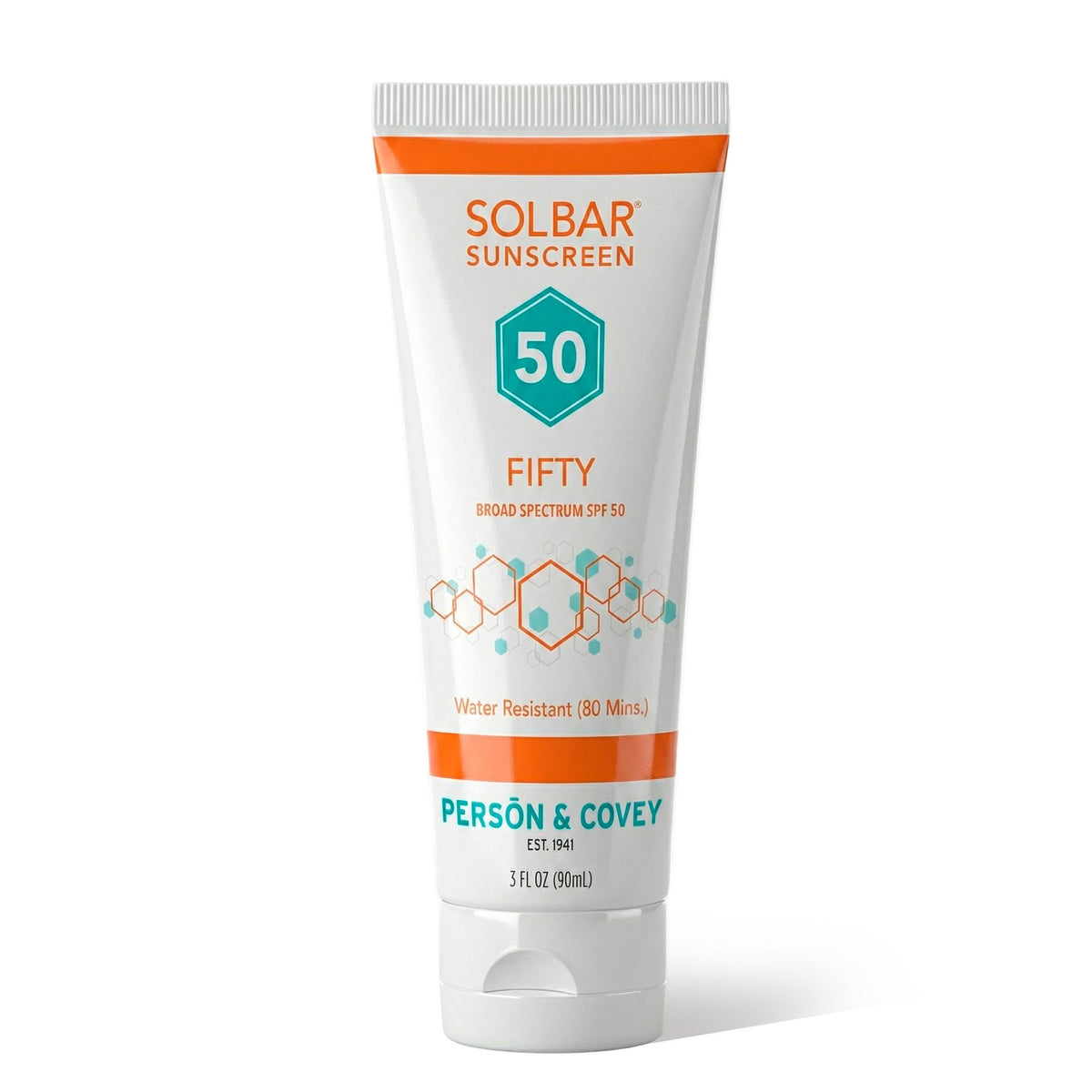 Broad Spectrum SPF 50 Sunscreen for Face & Body - Water-Resistant 3 Oz