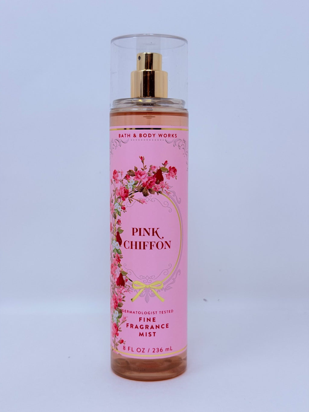 Bath & Body Works Pink Chiffon Fragrance Mist 8 oz - Perfume Body Spray
