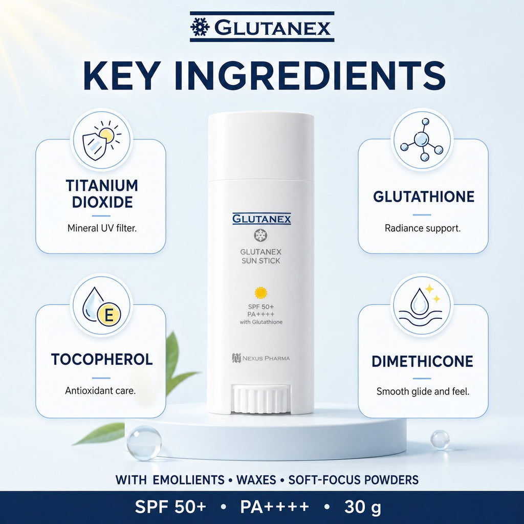 SPF 50+ Mineral Sun Stick Sunscreen Non-Greasy Portable UV Blocker