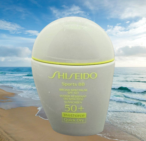 SPF 50+ Water-Resistant Sports BB Cream with Broad Spectrum Sun Protection