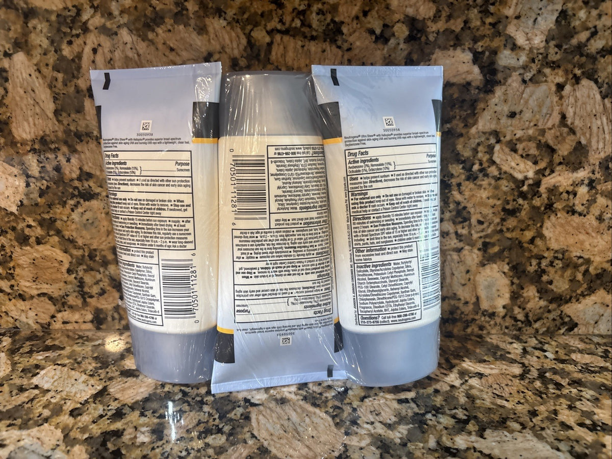 3 Pack SPF 70 Sunscreen Lotion - Ultra Sheer Dry Touch, 5oz Each