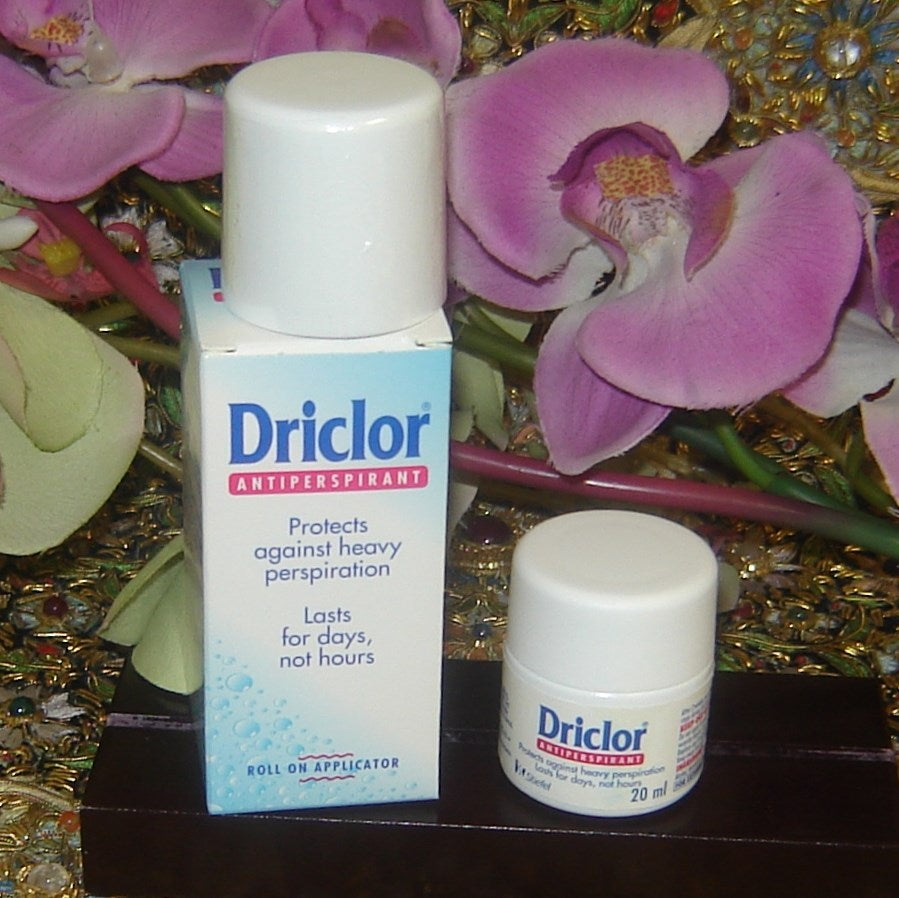 Driclor Antiperspirant Roll-On 20ml - Excess Sweat Treatment, New