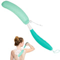 Long Handle Bath Brush Back Scrubber Non-Slip Shower Body Exfoliating Loofah