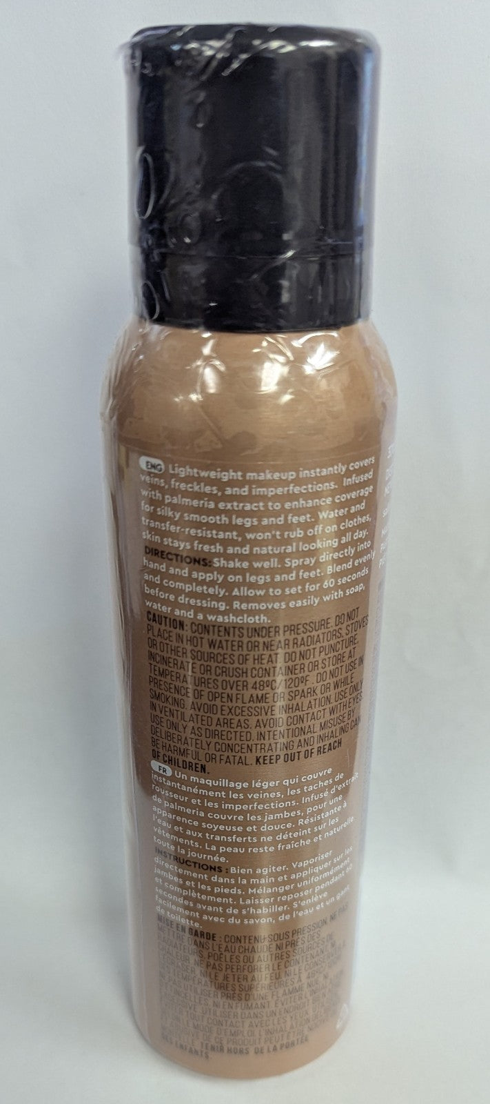 Sally Hansen Airbrush Legs Spray-On Leg Makeup Medium Glow 4.4oz - Lot of 2