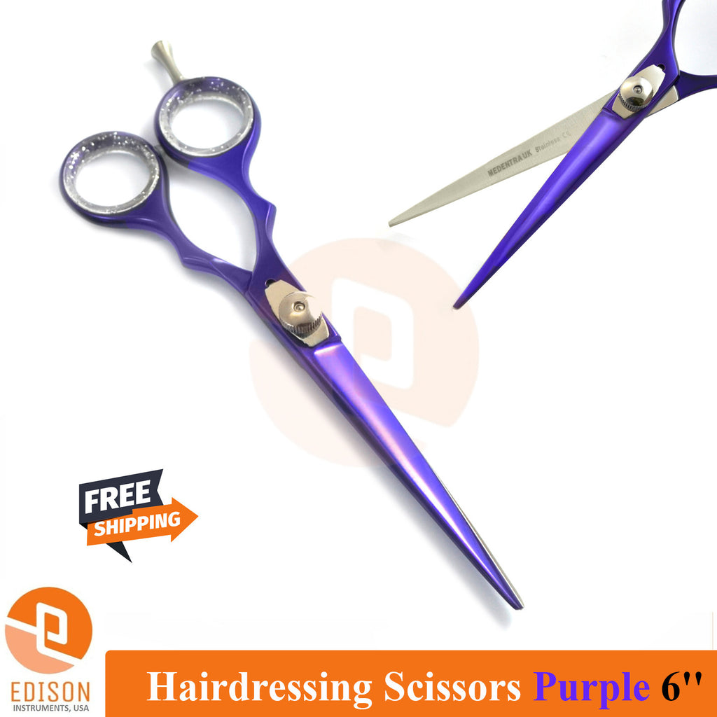 Salon Barber Hair Cutting & Thinning Scissors Set - Professional Hairdressing Shears
