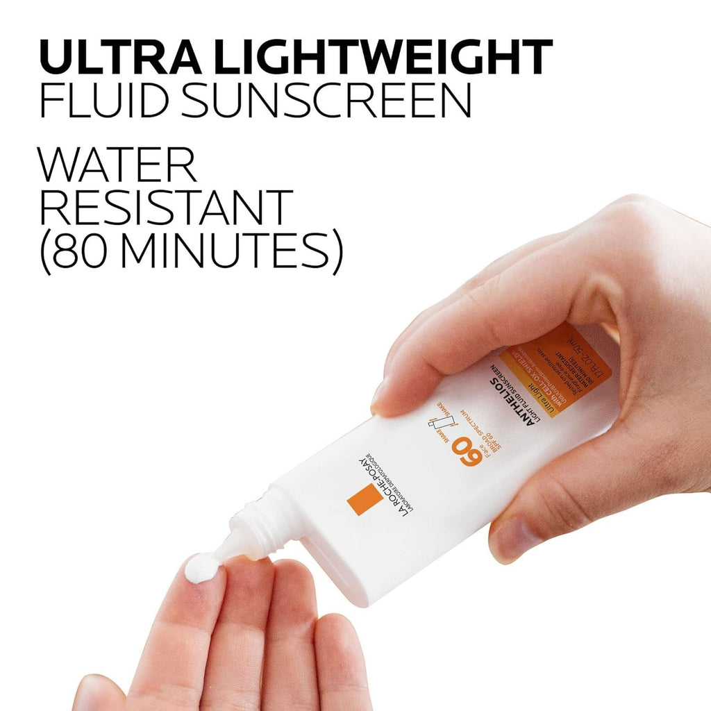 SPF 60 Lightweight Sunscreen, Oil-Free, Travel Size 1.7 Fl Oz
