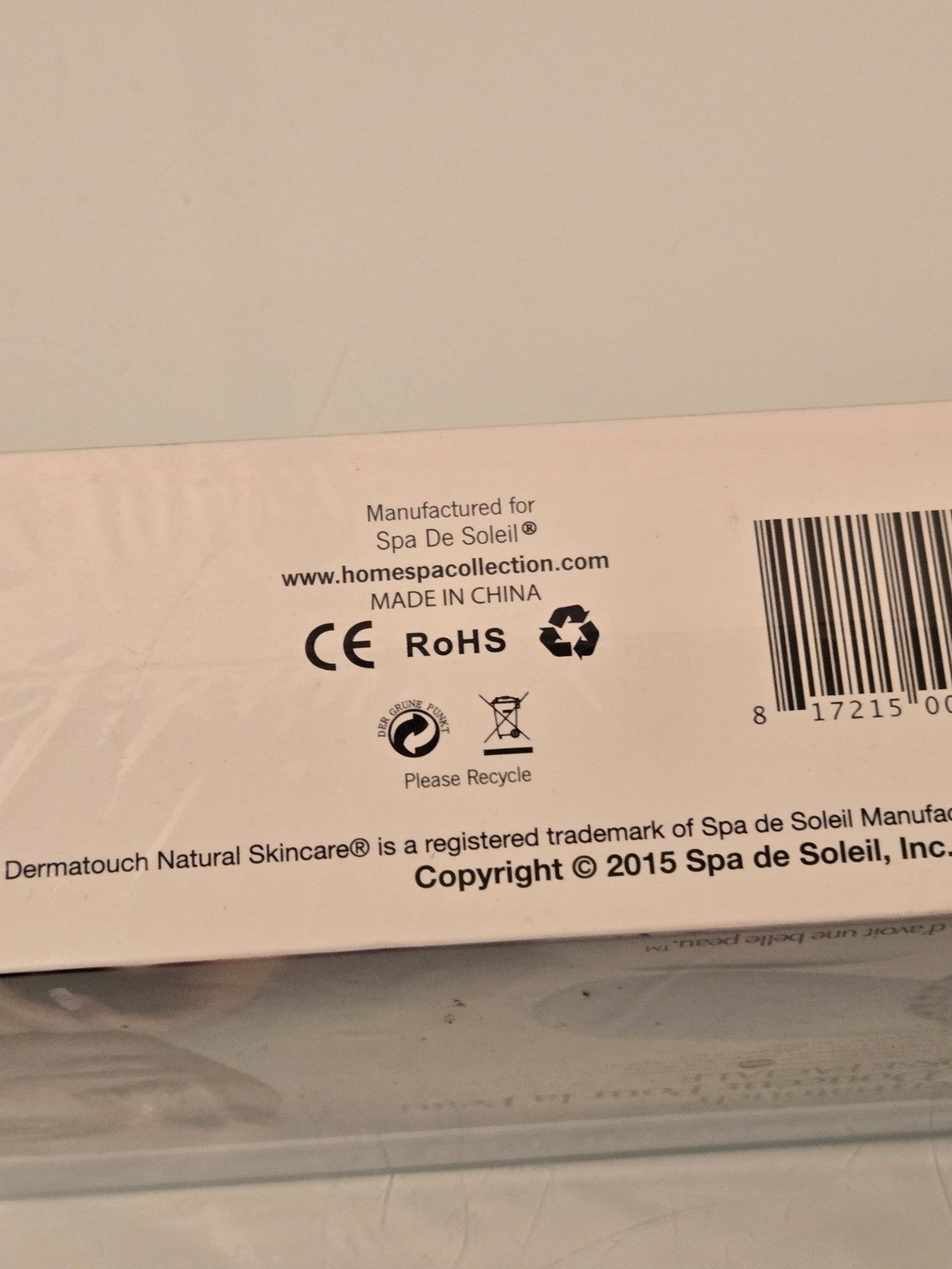 Dermatouch Skin Essentials Facial Brush - Skin Care Cleansing Tool