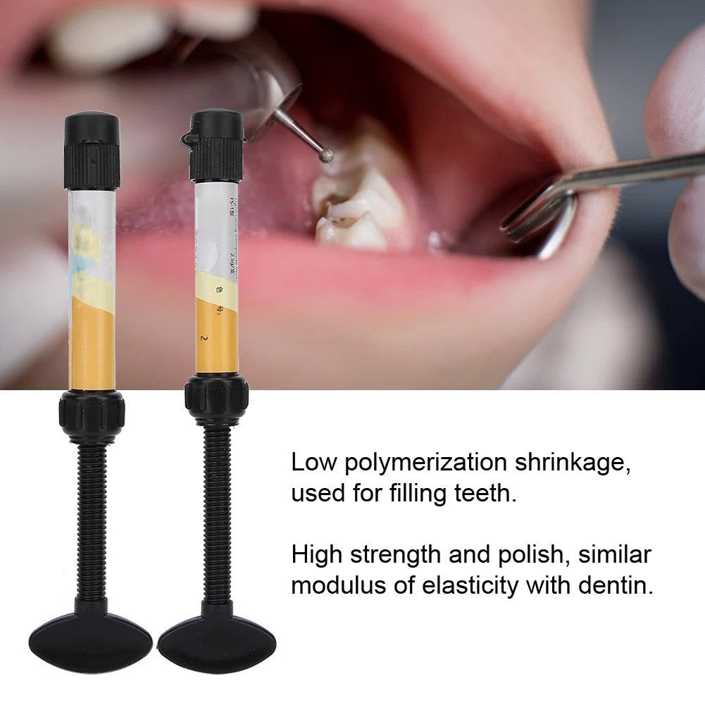 Teeth Resin Tooth Repair Dental Cement Cavity Filling Strong Restoration