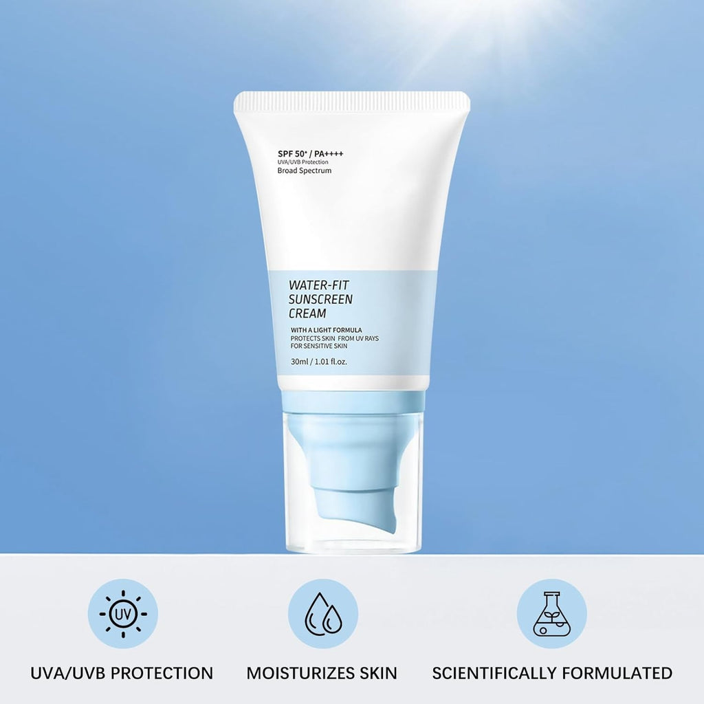 SPF 50 Mineral Facial Sunscreen with Hydrating & Broad Spectrum UV Protection
