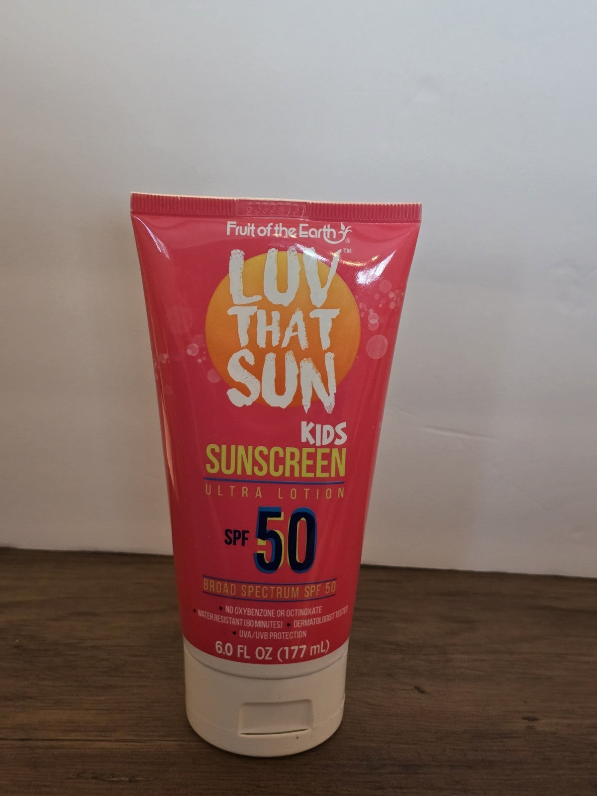 Kids Sunscreen Lotion SPF 50 - Fruit of the Earth, 6 Fl oz, Pediatric Sun Protection