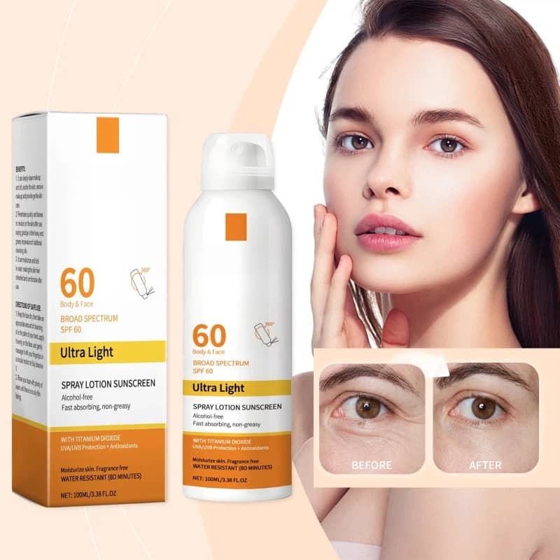 Moisturizing Sunscreen Spray SPF 50 UV Skin Protection 100ml