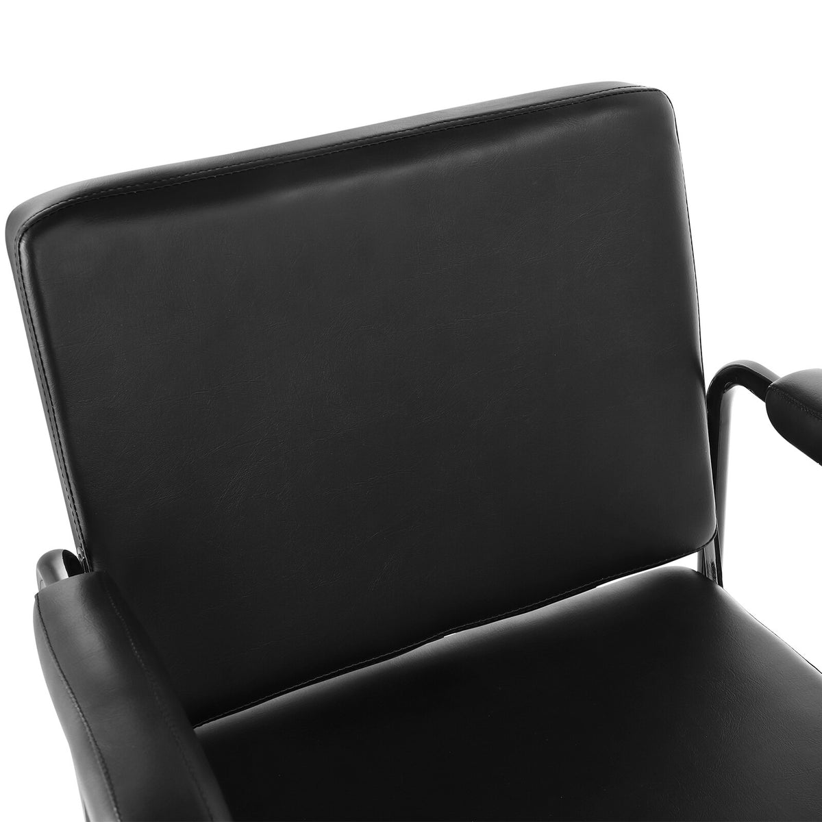 Auto Reclining Salon & Barber Chair with Adjustable Backrest and Heavy Duty Frame
