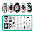 Nail Stamping Plate Manicure Maniology Mani X Me Lonely MXM141